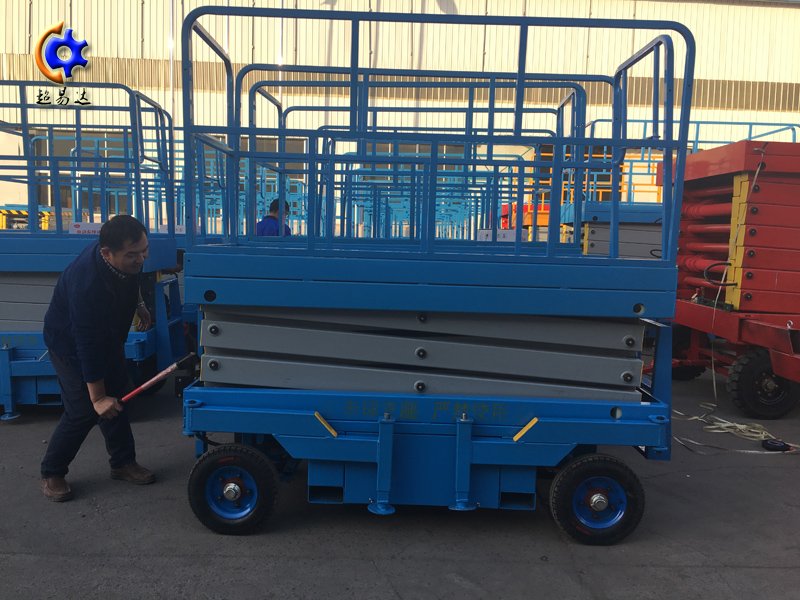 手壓式移動(dòng)式剪叉升降機(jī)