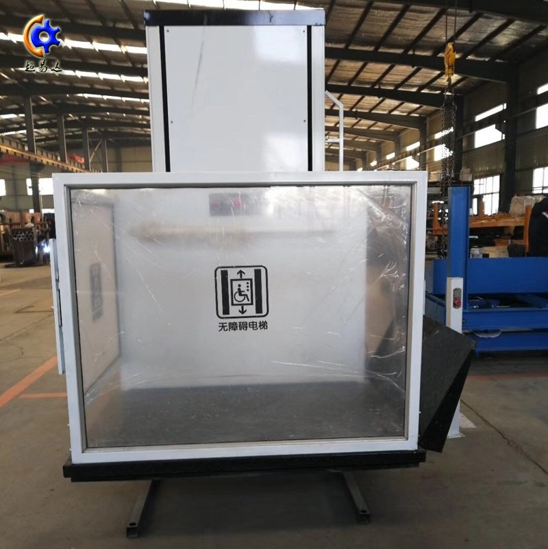 <b>上海無障礙升降平臺安裝現場</b>