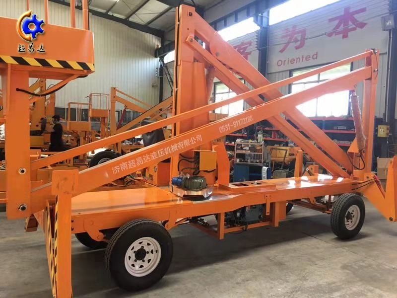 <b>14米曲臂式柴電兩用升降機發貨陜西</b>