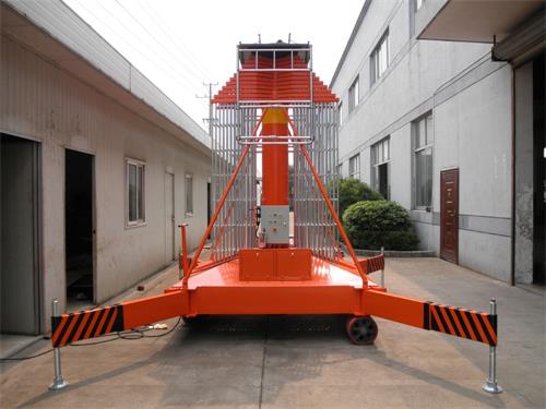 雙梯套缸式液壓升降機